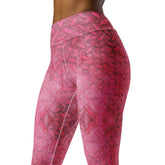 Microfiber Marathon Texture Yoga Leggings